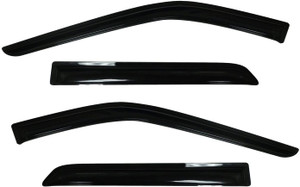 Auto Vent shade 94293 Original Vent visor Side Window Deflector Dark Smoke, 4-Piece Set for 2011-2018 Ford Explorer
